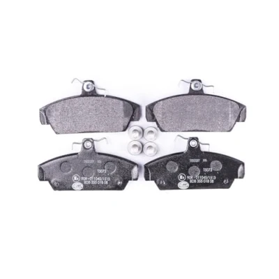 Abbildung von HELLA 8DB 355 018 081 Bremsbelagsatz nicht für Verschleißwarnanzeiger vorbereitet mit Bremssattelschrauben MG: MGF Cabrio, MG TF Cabrio