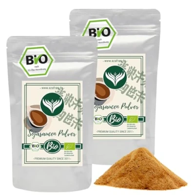 Abbildung von Azafran BIO Shoyu Pulver, Sojasauce getrocknet, Umami Würzmittel für Soja Sauce 500g