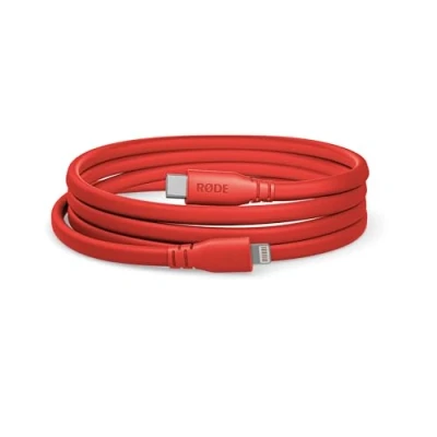 Abbildung von RØDE SC19 USB C auf Lightning Kabel (1,5m, Rot)