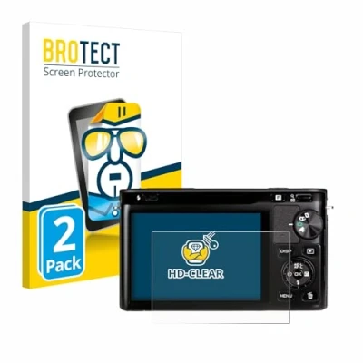 Abbildung von BROTECT (2 Stück Schutzfolie für Nikon 1 J1 Displayschutz Folie Ultra Klar
