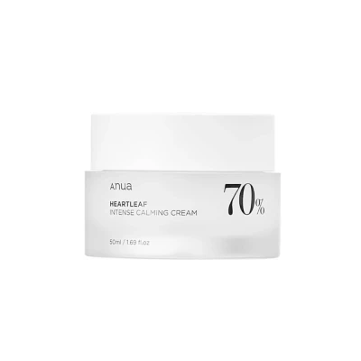 Abbildung von Anua Heartleaf 70% Intense Calming Cream 50ML Gesichtscreme, Größe: 50 ml,