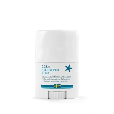 Abbildung von CCS Fersenreparatur Stick für sehr trockene Füße und rissige Fersen 25% Urea spendet effektiv Feuchtigkeit sorgt geschmeidige 25ml