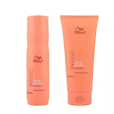 Abbildung von Wella INVIGO Nutri Enrich Deep Nourishing Shampoo 250ml and Conditioner 200ml