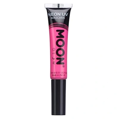 Abbildung von Moon Glow Neon UV Haarfarbe Streifen, Rosa, Haar Mascara, temporäre auswaschbare Haarfarbe, leuchtende Neonfarbe, leuchtet unter Beleuchtung (Intensives 15 ml (1 Stück))