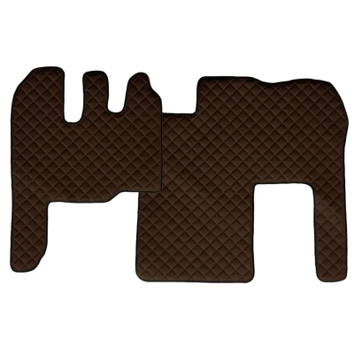 Abbildung von F CORE FL15 BROWN Fußmattensatz Eco Leder braun