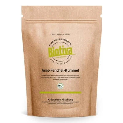 Abbildung von Biotiva Anis Fenchel Kümmel Tee Bio 200 g