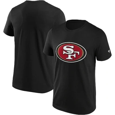 Abbildung von Fanatics San Francisco 49ers Logo Männer T Shirt schwarz L 100% Baumwolle NFL, Sport