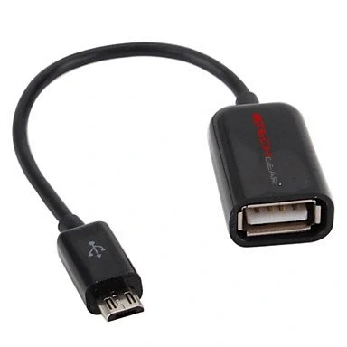Abbildung von TECHGEAR Micro USB OTG Adapter für Host Modus, kompatibel mit Samsung Galaxy S7, S7 Edge, S6, S6 S5, S4, S3, S2, Note 5, 4, 3, 2, 1, Alpha, Ace