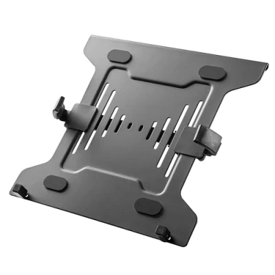 Abbildung von RICOO Laptophalter, CZ3028, Lap Desk, Einstellbar, Monitorhalterung, Laptop Tray, VESA 75x75/100x100, Matt Black, Bildschirm Halterung, 30x28 cm, Ständer, Notebook Stand, Couch