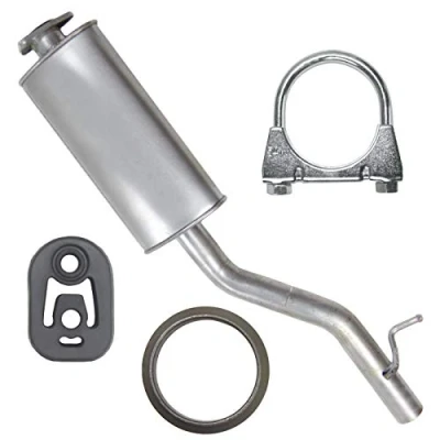 Abbildung von Mitteltopf Auspuff Mittelschalldämpfer für Mercedes C180 C200 W203 T203 CL203 1.8 2.0