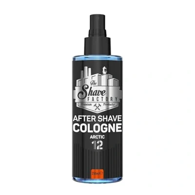 Abbildung von The Shave Factory After Cologne eine duftende Essenz für einwandfreie Pflege ein langanhaltendes Gefühl von Frische und Komfort (250ML, 12 Arctic)