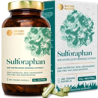 Abbildung von NATURE Basics BASICS® Sulforaphan Vegan Kapseln, 1 er 110 g