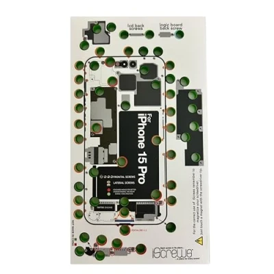 Abbildung von DottorPod iScrews Schraubenhalter, kompatibel mit iPhone 15 Pro, Organizer Leitfaden
