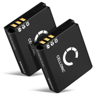 Abbildung von CELLONIC 2X CGA S005 DMW BCC12 Akku kompatibel mit Panasonic Lumix LX3 LX2 LX1 FX01 FX3 FX150 FX100 FX07 FX12 FX9 CGAS005 3.6V 3.7V 1100mAh