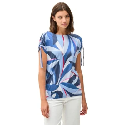 Abbildung von Cecil Print Shirt, mit Elastiksaum