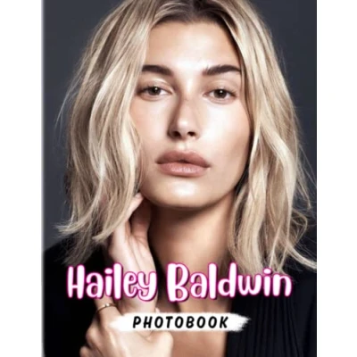 Abbildung von ℍ𝕒𝕚𝕝𝕖𝕪 𝔹𝕒𝕝𝕕𝕨𝕚𝕟 Photobook: Photo Album Collection Of A Young And Talented Model With 40 Beautiful Images Inside Great Gifts For Fans All Ages To Decor Relax