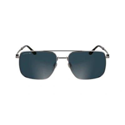 Abbildung von Lacoste Sonnenbrille, Herren, Größe: One Size, Light gunmetal