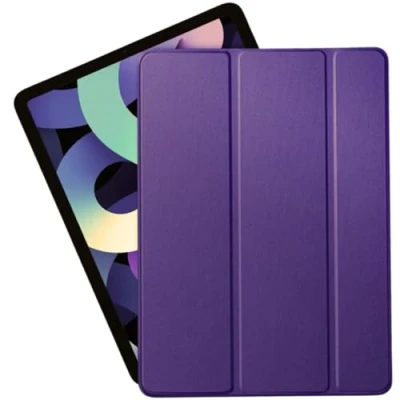 Abbildung von Schutzhülle für Apple iPad Pro 9,7 (2016) Generation magnetischer Smart Ständer automatische Wake/Sleep Funktion passend Modellnummern A1673/A1674/A1675 (lila)