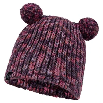 Abbildung von Buff Strick &amp; Polar Mütze Kinder LERA Purple Damer Einheitsgröße