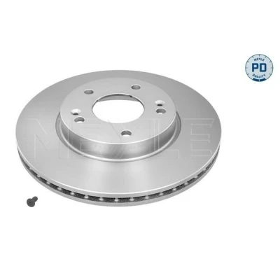 Abbildung von MEYLE 28 15 523 0023/PD Bremsscheibe Vorderachse 280 22 5 114,3 Belüftet Zink Lamellen beschichtet mit Schrauben HYUNDAI: Ioniq, KIA: Niro