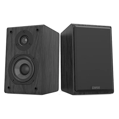 Abbildung von LONPOO Regal Lautsprecher Kompakt HiFi Lautsprechers CD Player