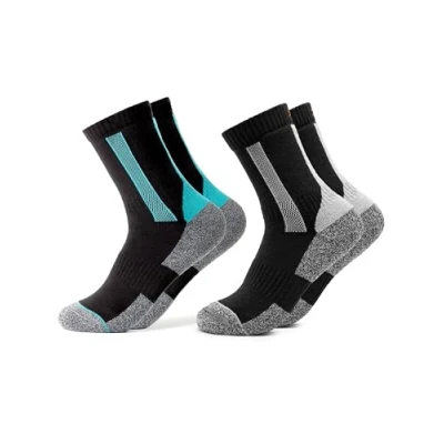 Abbildung von Occulto 2 PACK Wander Socken, Damen, Größe: 35 38, Light grey blue