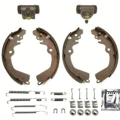 Abbildung von TRW Brake Kit BK2932 Bremsbacken 203mm 37mm AKEBONO mit Radbremszylinder MITSUBISHI: Carisma Schrägheck, Limousine