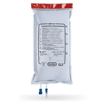Abbildung von Purisole SM Verdünnt Careflex Duo Beutel 1X3000 ml
