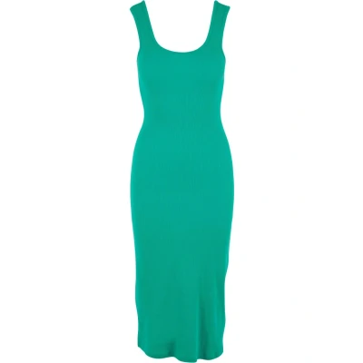 Abbildung von Urban Classics Etuikleid, Damen, Größe: Large, Ferngreen