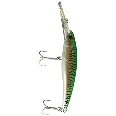 Abbildung von Rapala X Rap Magnum Angelköder Angelzubehör mit großer Tauchschaufel Salzwasser Spinnköder Lauftiefe 3m Fischköder 11cm, 22g Hergestellt in Estland Wahoo UV