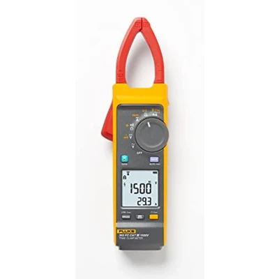 Abbildung von Fluke mit iFlex nach Sicherheitsspezifikation CAT III 1.500 V