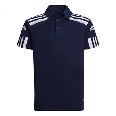 Abbildung von adidas Performance Fussball Teamsport Poloshirt für Kinder, Größe: 152, Blauweiss