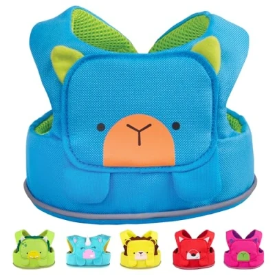 Abbildung von Trunki ToddlePak Praktische Kinderleine für Babys und Laufgurt Kinder Laufleine Sicherheitsleine Kleinkinder Bert (Blau)