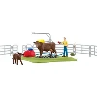 Abbildung von Farm World Kuh Waschstation, Spielfigur