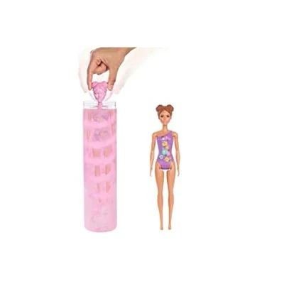 Abbildung von Mattel® Anziehpuppe Mattel GTR95: Barbie Color Reveal Puppe mit 7 Überraschungen, Sand&amp;
