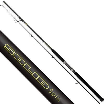 Abbildung von Black Cat Solid Spin Meervalhengel 2,40m (40 160g) Wallerrute