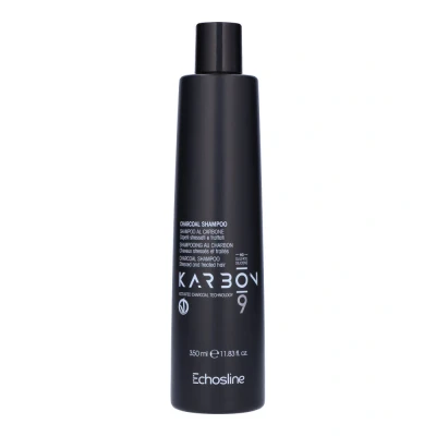 Abbildung von Echosline Karbon.9 Shampoo mit Aktivkohle by sunside 350 ml