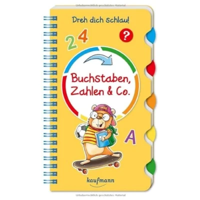 Abbildung von Dreh dich schlau Buchstaben, Zahlen &amp; Co. (Dreh schlau!: Spielen Lernen für die Vorschule / Kinder ab 5)