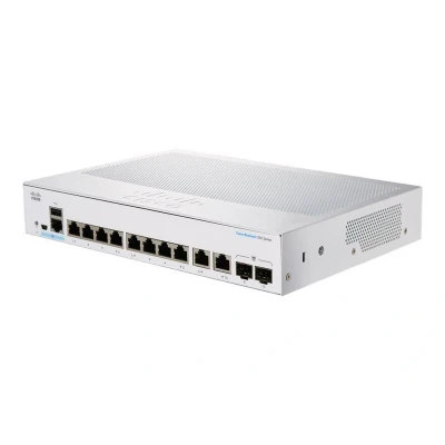 Abbildung von Cisco Business CBS250 8T E 2G Smart Switch 8 GE Ports Ext. Netzteil 2 x 1G Combo Begrenzter Lebenszeitschutz (CBS250 2G)