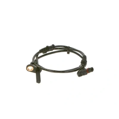 Abbildung von BOSCH 0 986 594 593 ABS Sensor mit Kabel aktiver 1100 MERCEDES BENZ: S Klasse Limousine, Coupe kfzteile, kfzteile24, bandel online,
