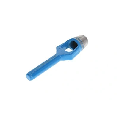 Abbildung von GEDORE Henkellocheisen für weiche Materialen, Ø 26 mm, Gummi Leder Dichtungen Stoff, rund, 170 mm lang, Stanzeisen, 570026