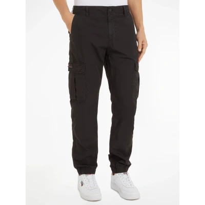 Abbildung von Tommy Jeans Ethan Cargohose, Herren, Größe: 32x34, Black