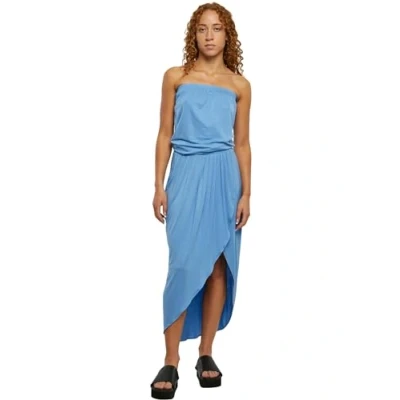 Abbildung von Urban Classics Bandeau Maxikleid, Damen, Größe: XL, Horizonblue