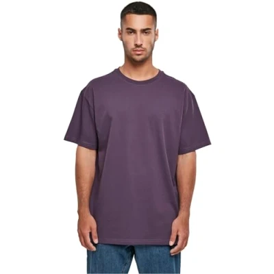 Abbildung von Build Your Brand Men BY102 Heavy Oversize Tee Tee, purplenight, XS