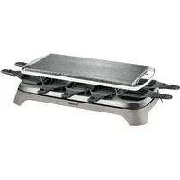 Abbildung von Tefal Raclette &quot;PR457B Pierrade&quot;, 10 St. Raclettepfännchen, 1350 W, Grill Platte aus Stein, inkl. Schaber, Pfännchen spülmaschinengeeignet