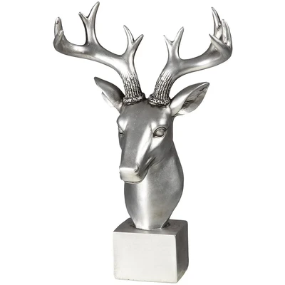 Abbildung von Ambiente Haus Tierfigur &quot;Hirsch Figur Kopf&quot;