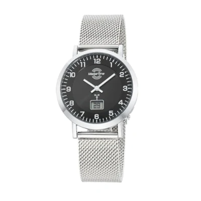 Abbildung von Master Time MTLS 10738 22M Damen Funkuhr mit Milanaiseband