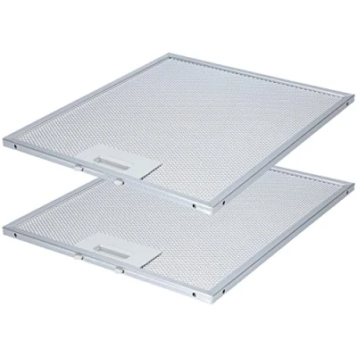 Abbildung von Kenekos 2x Metallfettfilter für Dunstabzugshaube 305 x 267 mm geeignet AEG 405525042 9 4055250429, Elica 93952919 GRI0009219A, KIT0010805 Whirlpool C00314158 ARI314158