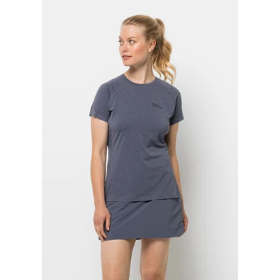 Abbildung von Jack Wolfskin Prelight PRO T W Sport Tshirt, Damen, Größe: XL, Dolphin