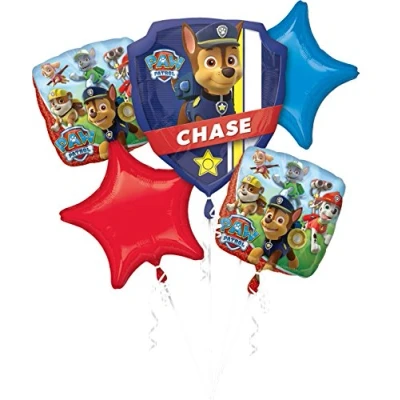 Abbildung von Heliumballons Bouquet Paw Patrol